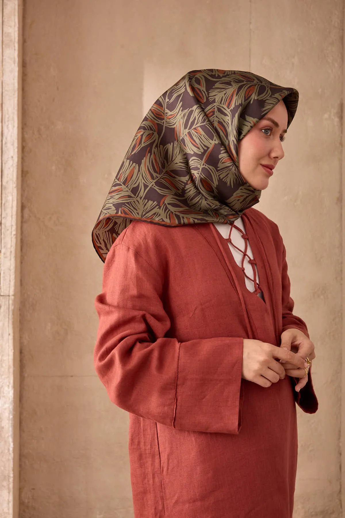 Écharpe en Twill de Soie CODE-HS11449SH-07