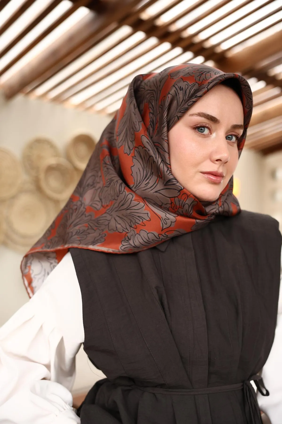 Écharpe en Twill de Soie CODE-HS11468SH-23