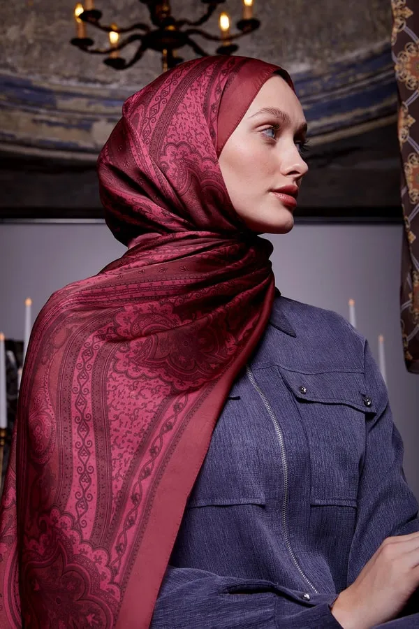 Châle LuvènSara - Satin de Soie CODE-HS884LVS1106