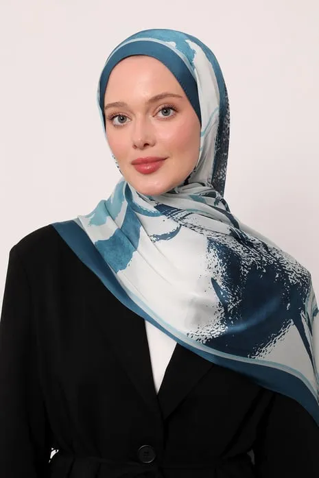 Châle LuvènSara - Satin de Soie CODE-HS889LVS018