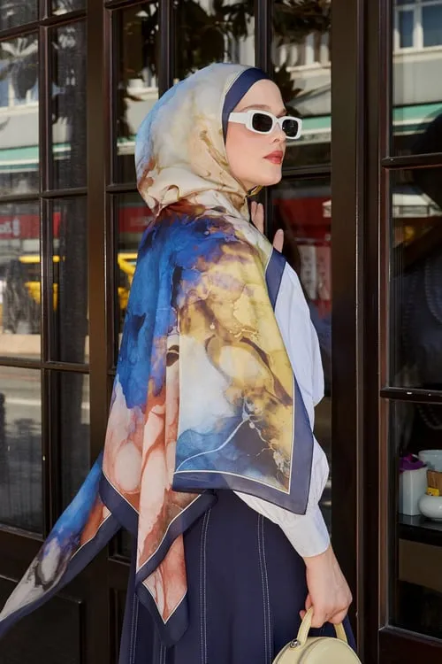 Châle LuvènSara - Satin de Soie CODE-HS889LVS034