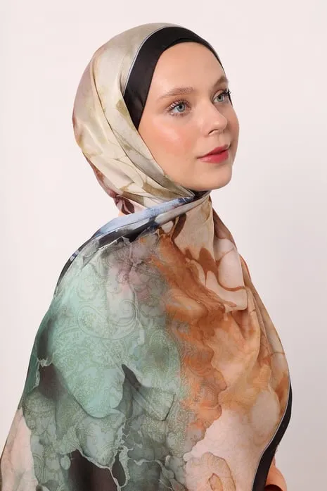 Châle LuvènSara - Satin de Soie CODE-HS889LVS037