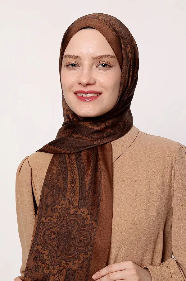 Châle LuvènSara - Satin de Soie CODE-HS884LVS1105x2