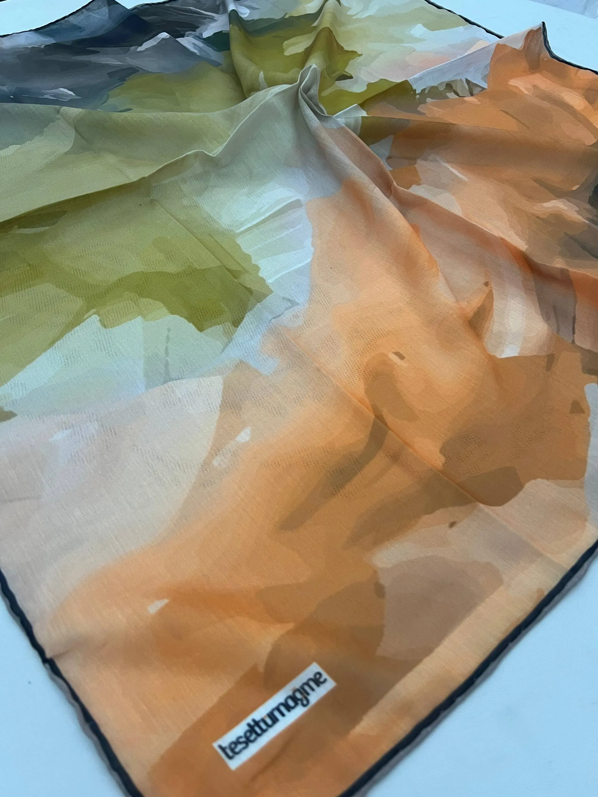 Écharpe SOFT FLOWER CODE-HS49001LVSC01