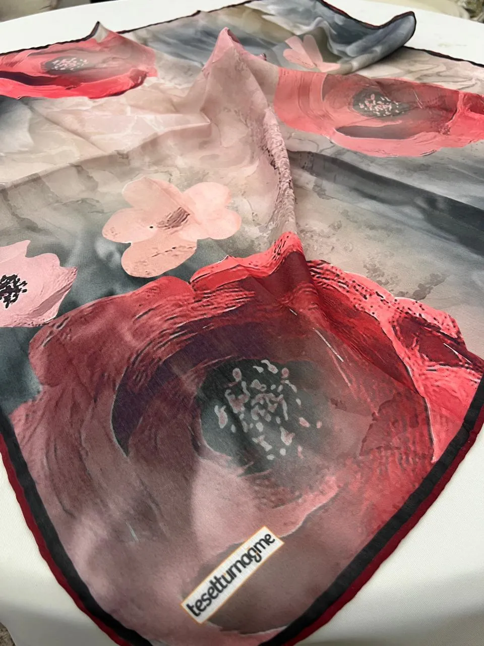 Écharpe SOFT FLOWER CODE-HS49002LVSC02