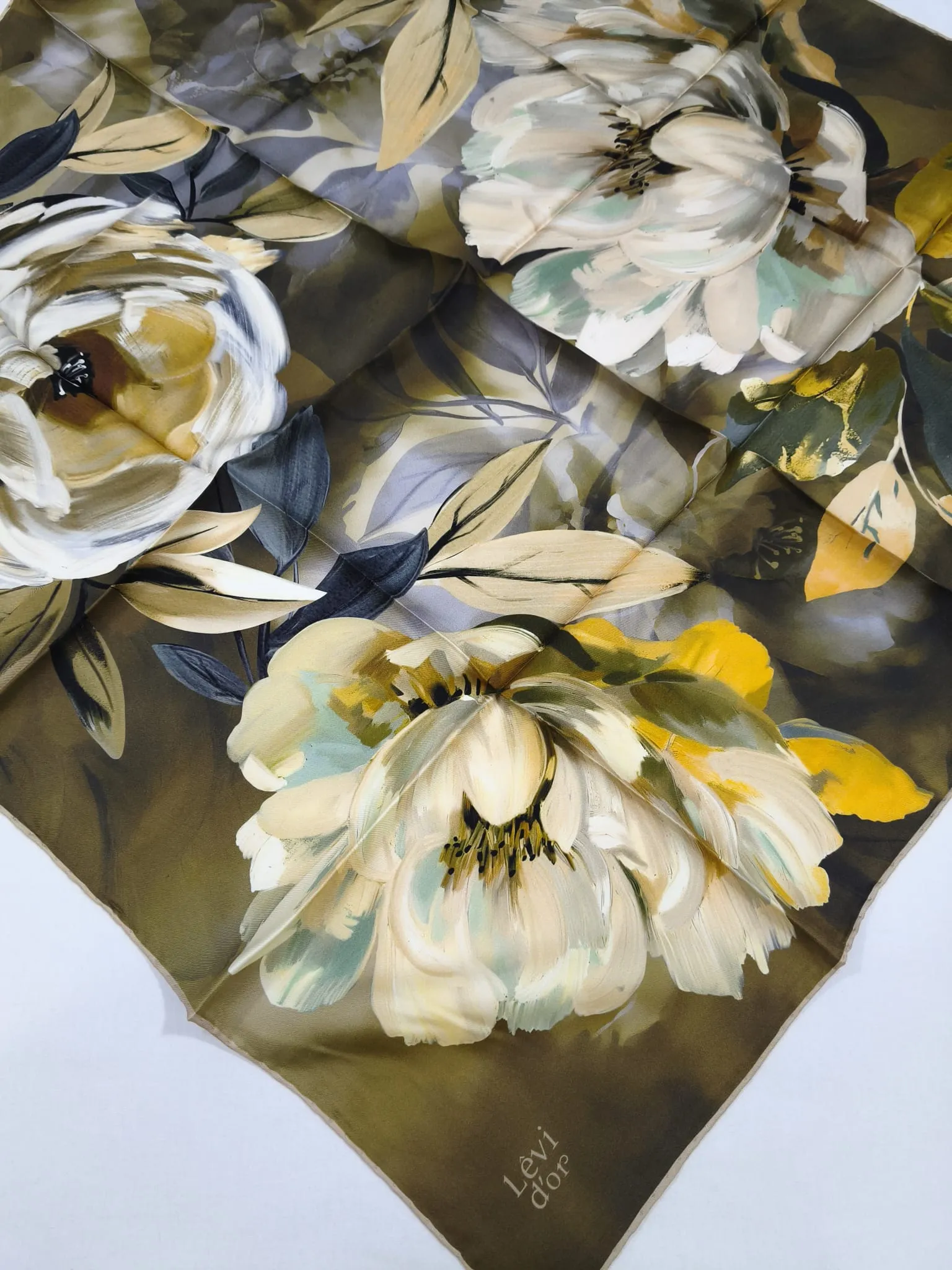 LEVIDOR Écharpe 100% TWILL DE SOIE CODE-HSCLVD60010T-1