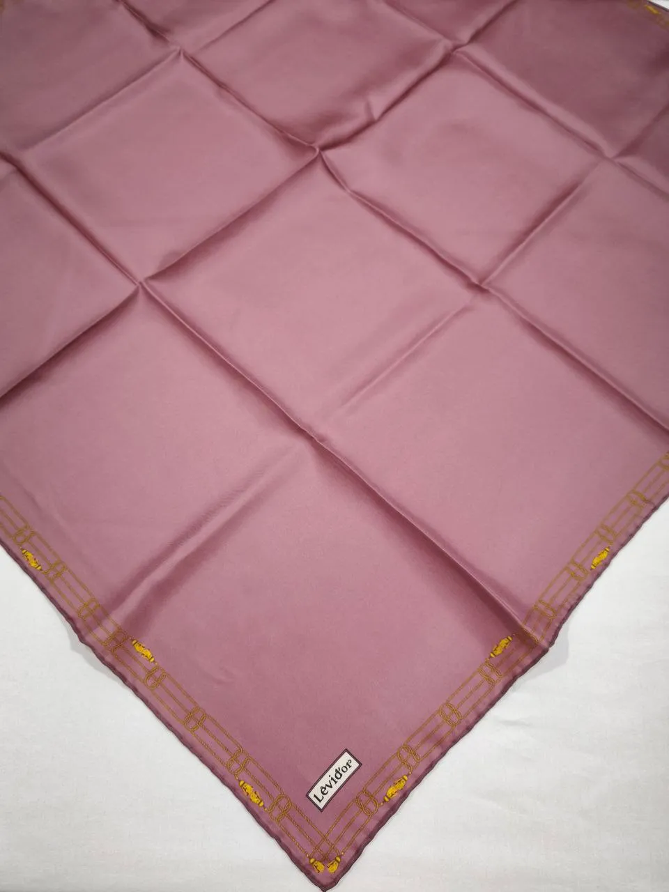 LEVIDOR Écharpe 100% TWILL DE SOIE CODE-HSCLVD60010T-6