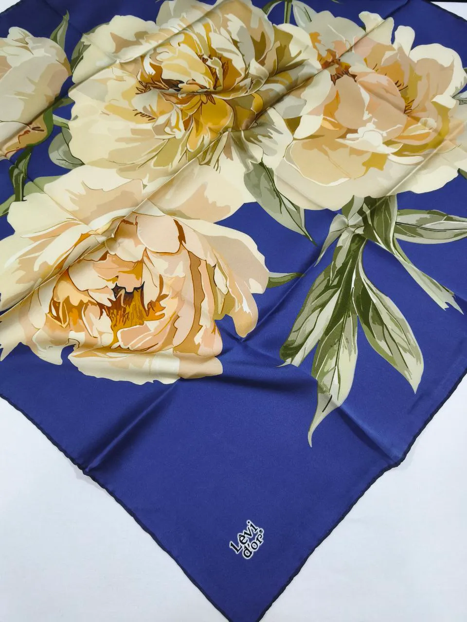 LEVIDOR Écharpe 100% SATIN DE SOIE CODE-HSCLVD70010T-6