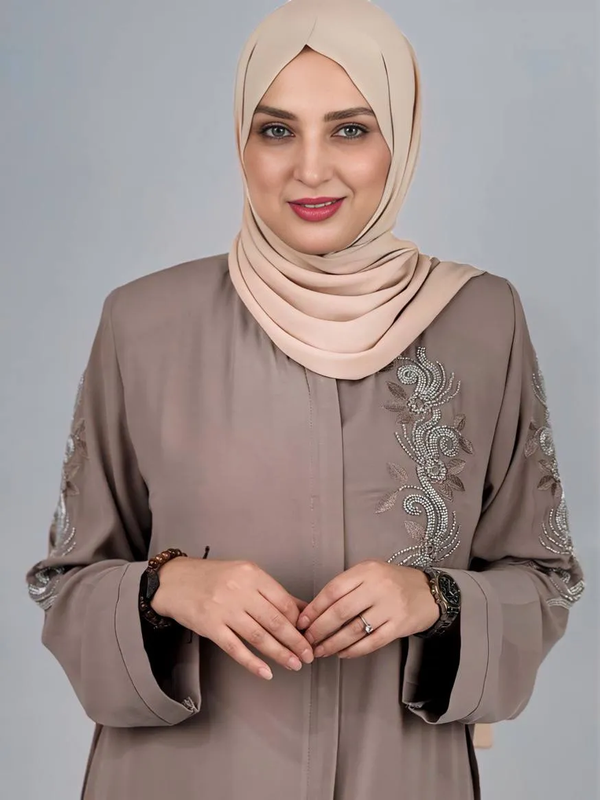 Abaya FLORA BEIGE