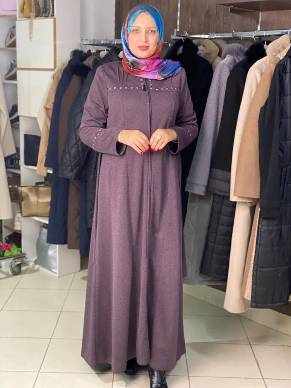 Abaya chic Mauve