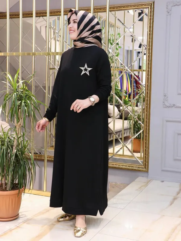 Robe Noir Etoile 