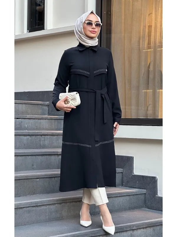 Tunique Noir Chic 