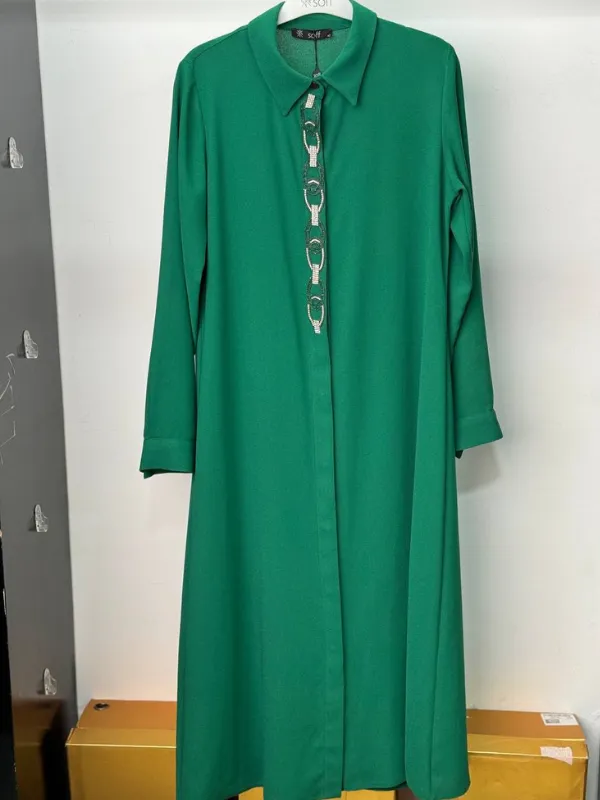 chemise vert