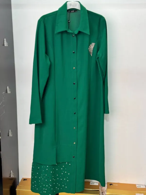 chemise vert