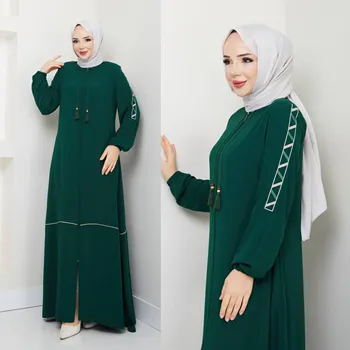 Abaya chic Vert