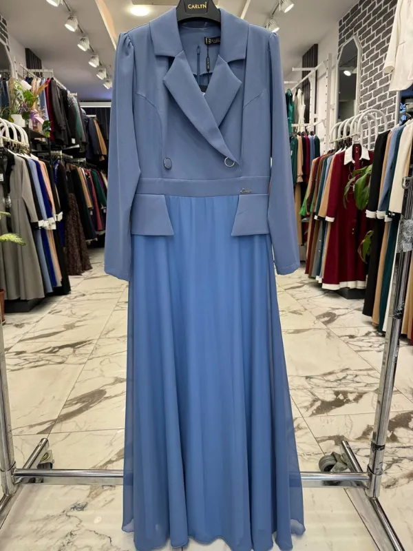 Robe Chic bleu ciel 