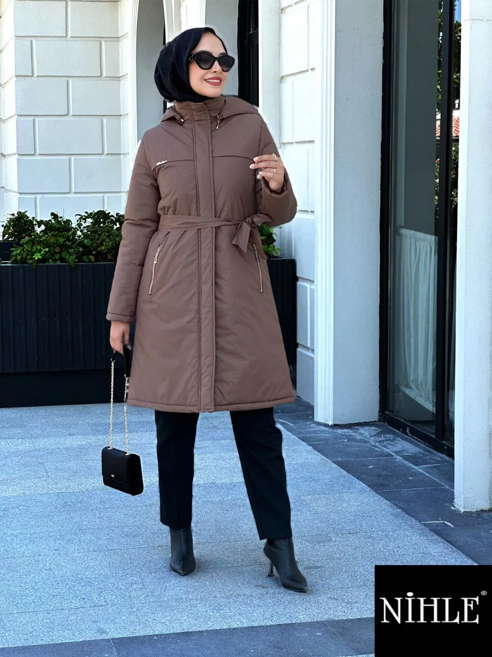 Manteau Nihle Marron