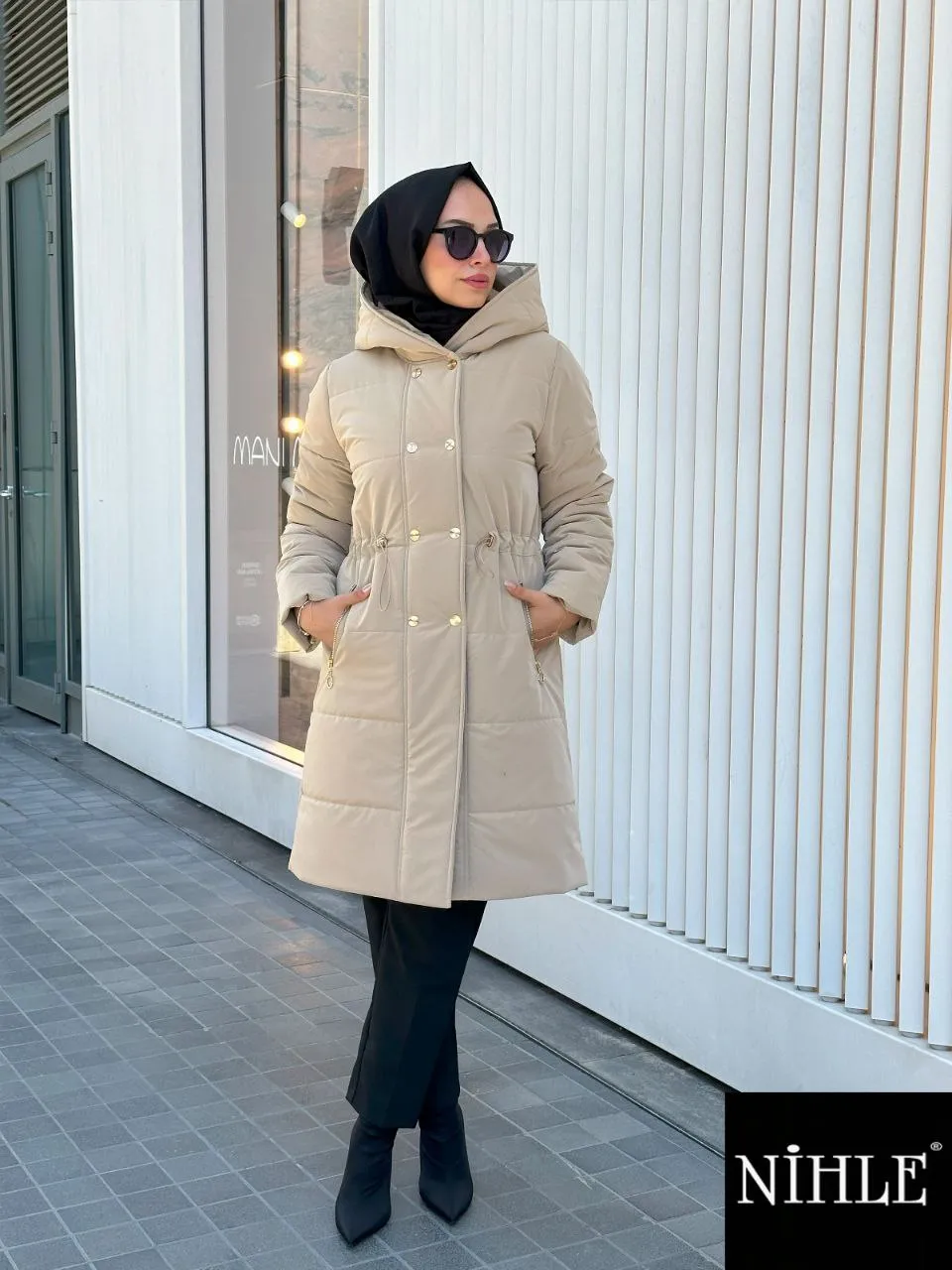 Manteau Nihle Beige