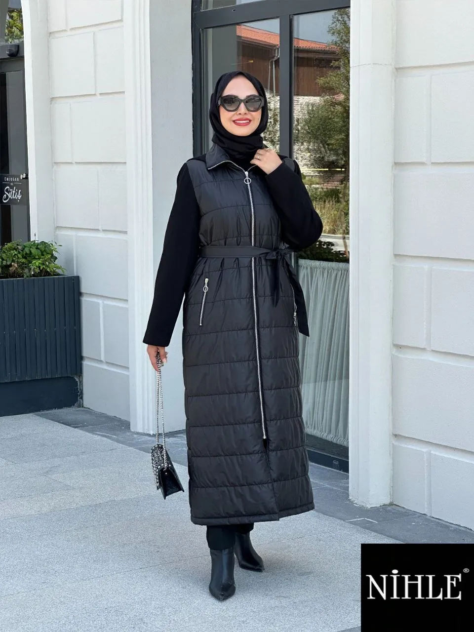 Manteau doudoune Nihle Noir