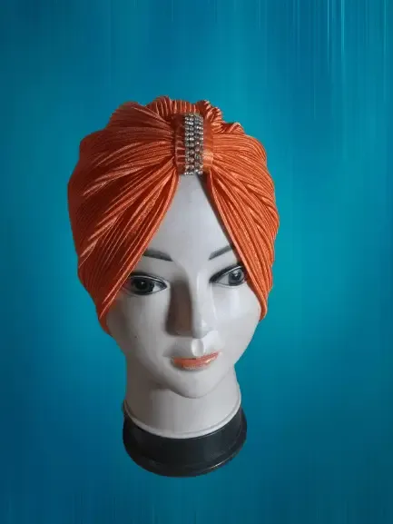 Turban Orange Simple 