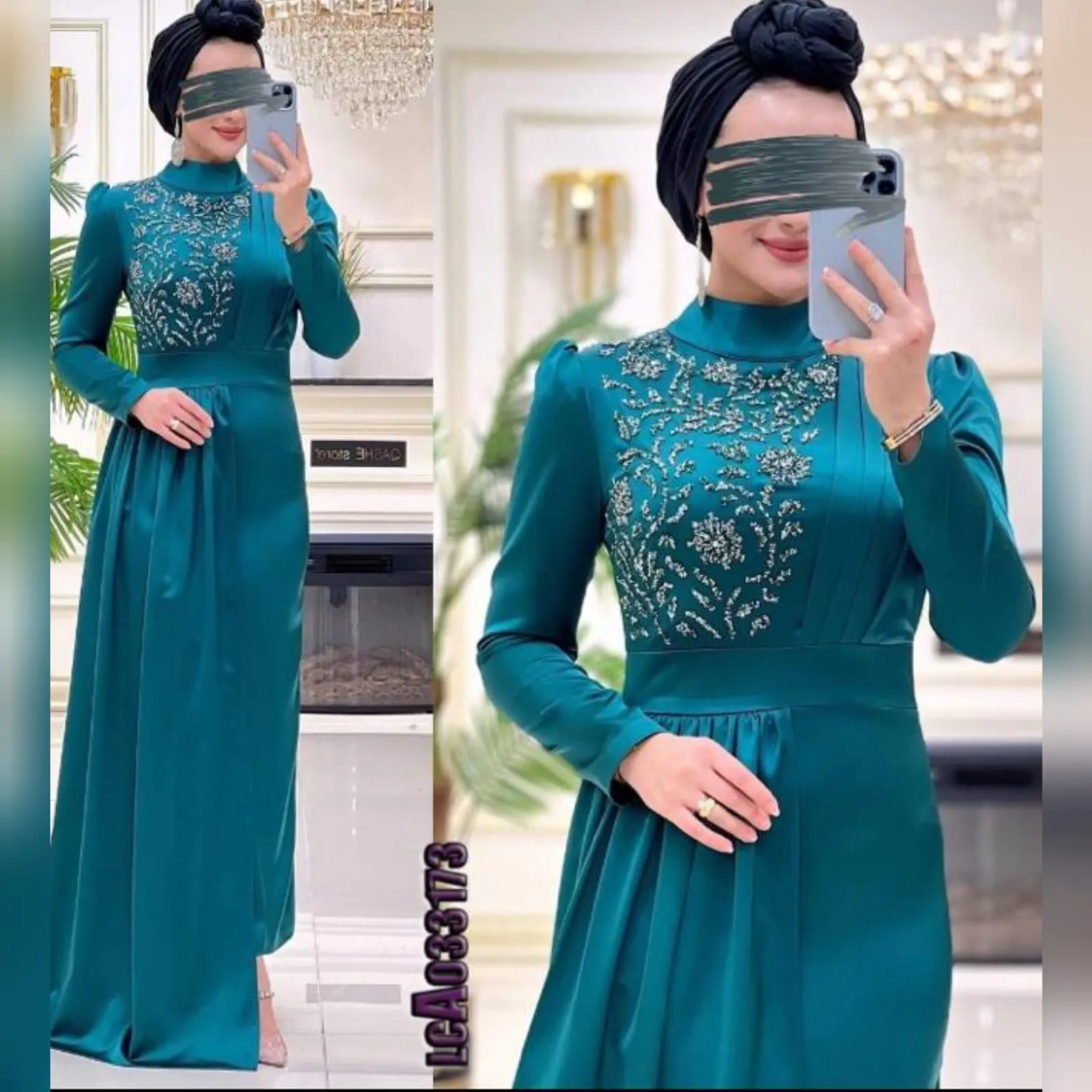 Robe soirée Hijab