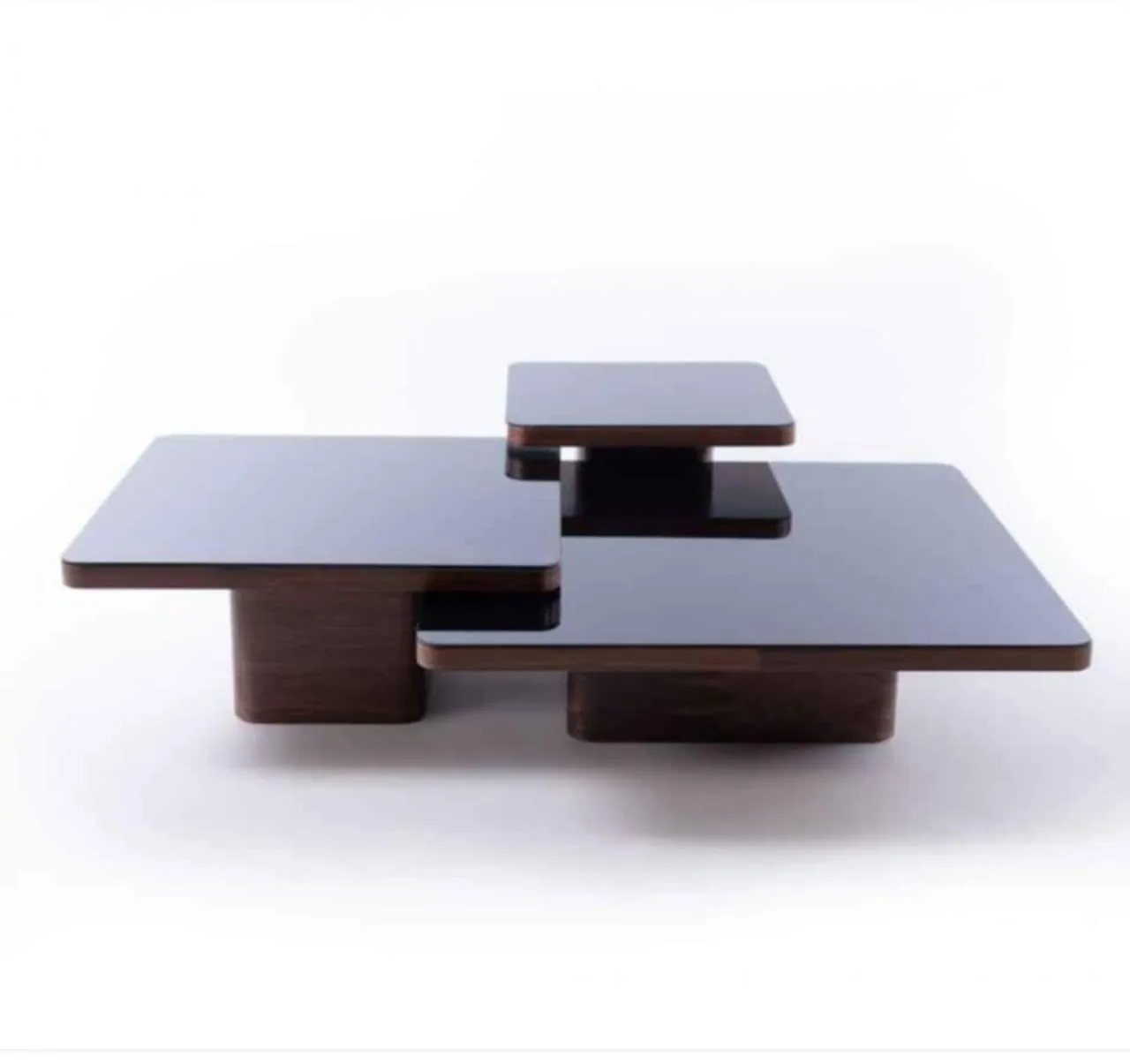 Table basse trio