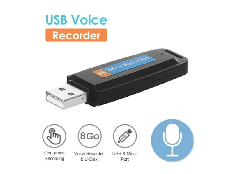 MINI ENREGISTREUR VOCAL USB