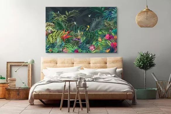 Large modern Jungle decorative painting