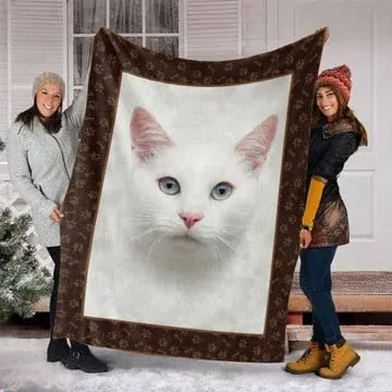 CAT FACE BLANKET - BL0605