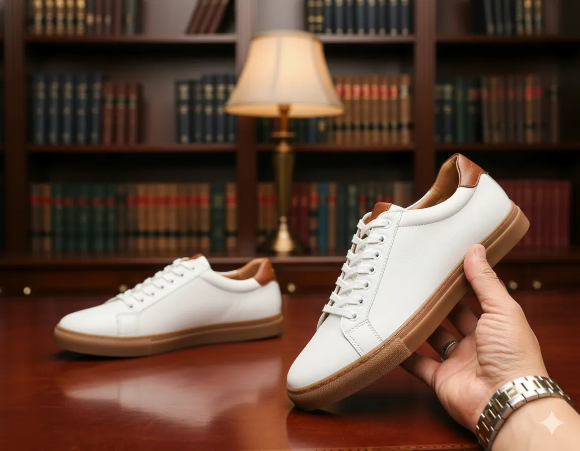 SNEAKERS MODERNE BLANC