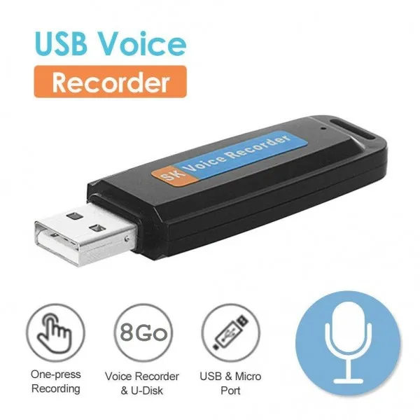 MINI ENREGISTREUR VOCAL USB