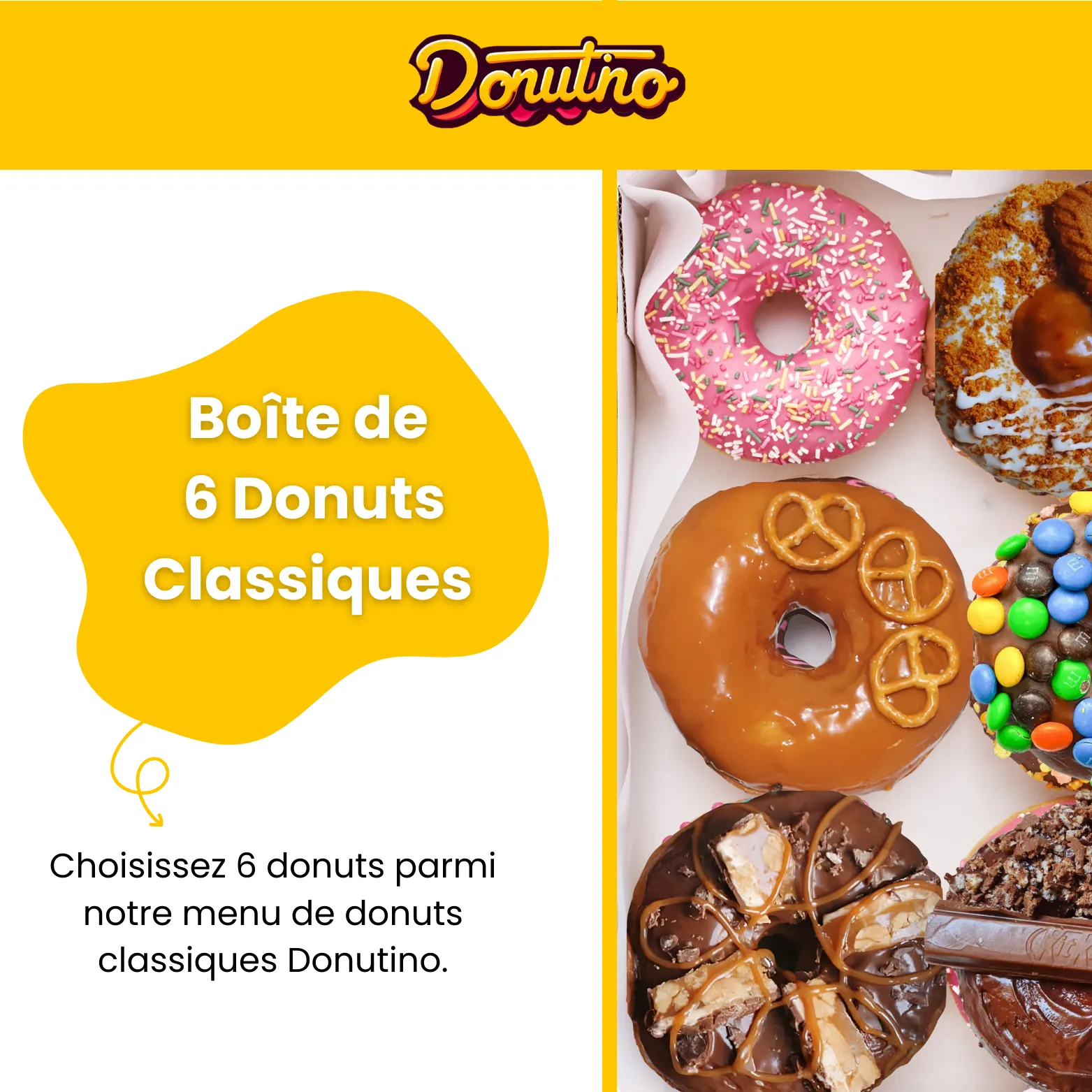 Boîte de 6 Donuts 