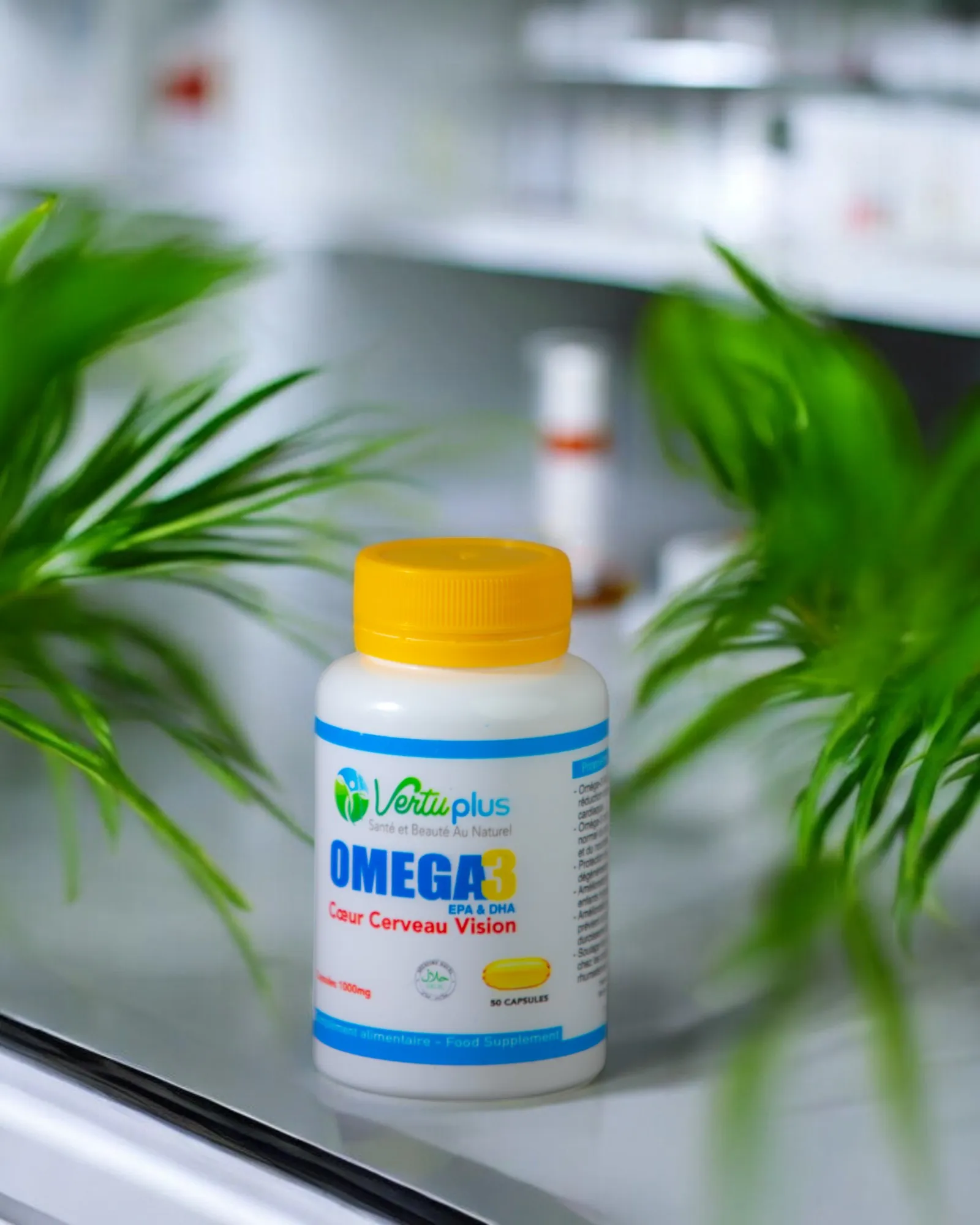 Omega 3 vertu plus 50 capsules