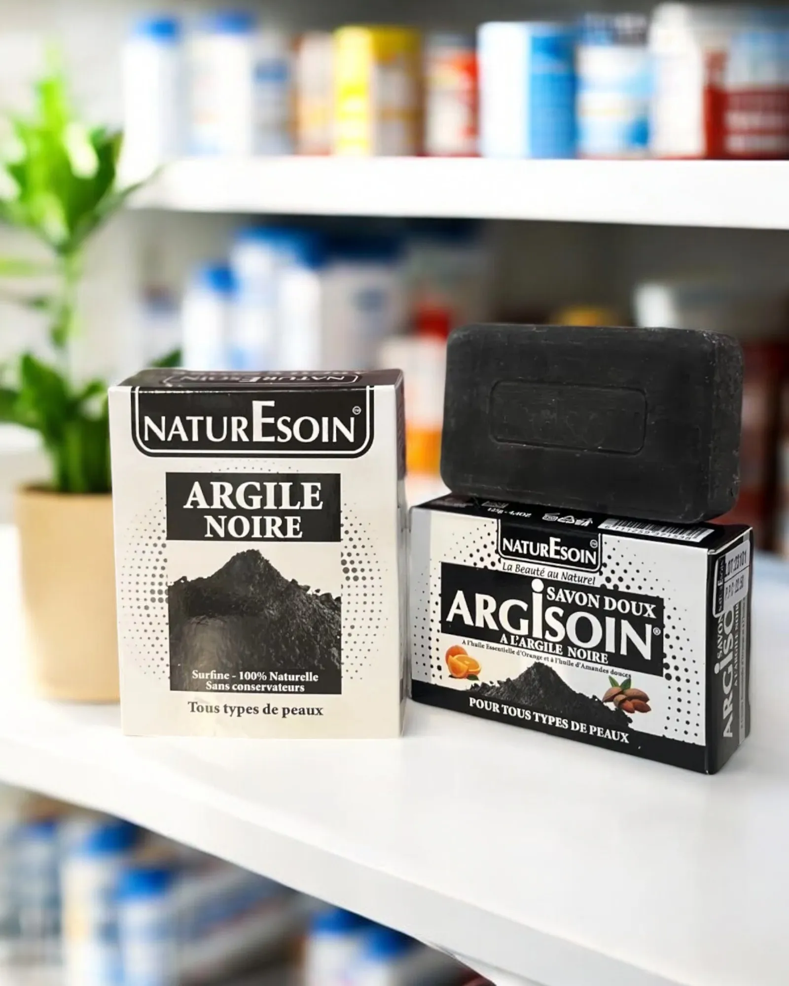 Argile Noir & ARGISOIN Savon