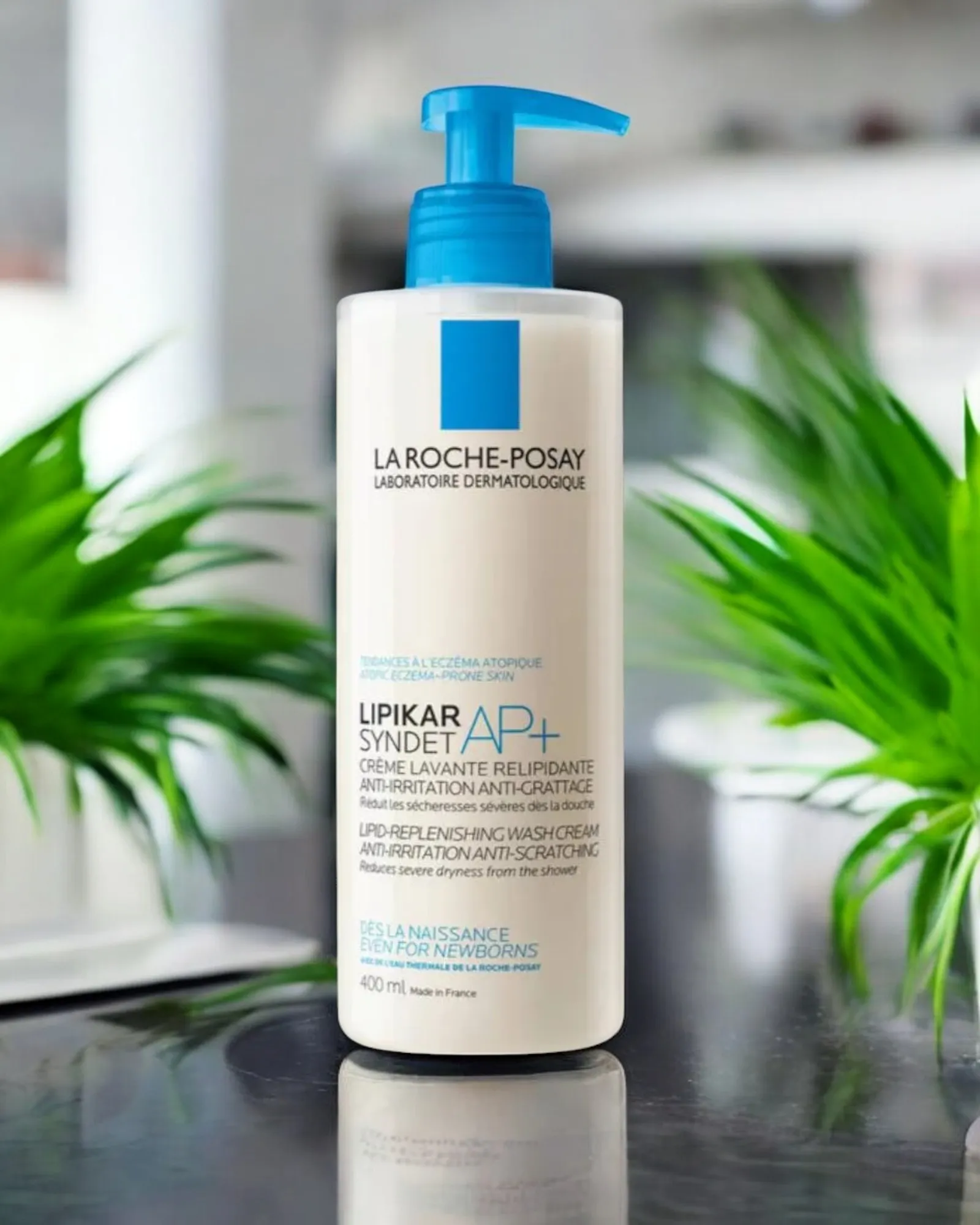 La Roche-Posay Lipikar Syndet AP+ Crème Lavante Sans Parfum Ultra-Douce – 400 ml
