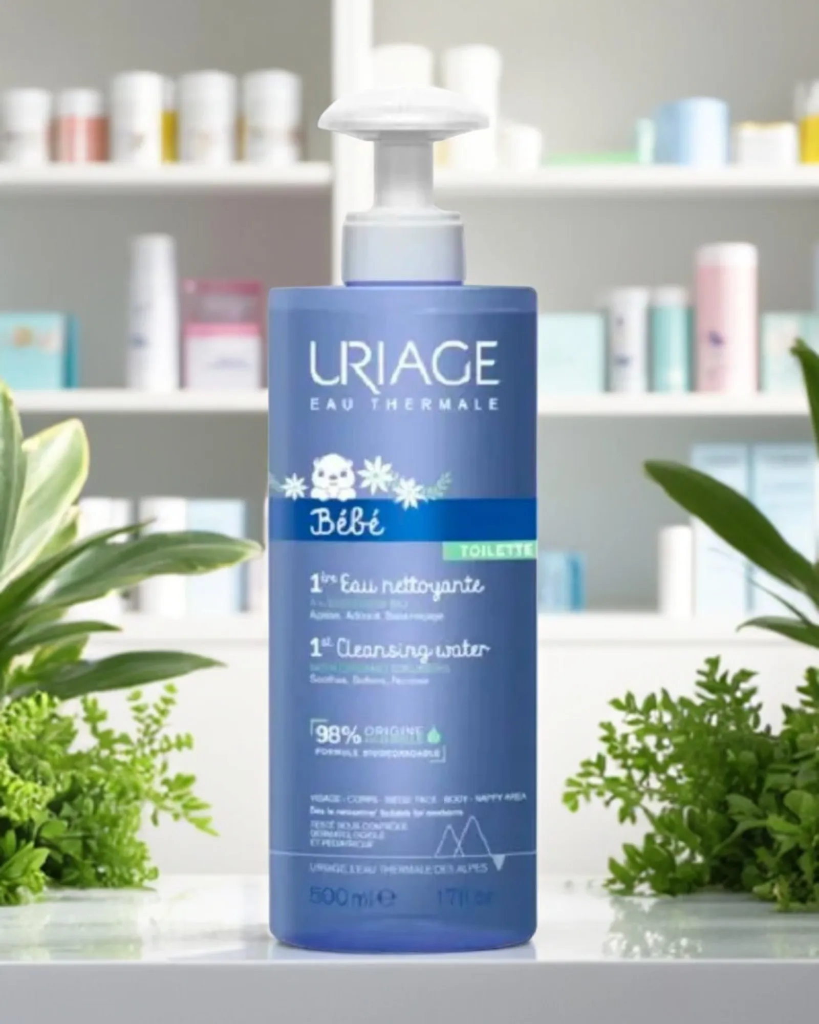BÉBÉ 1ÈRE EAU NETTOYANTE 500ML NOUVEAU
