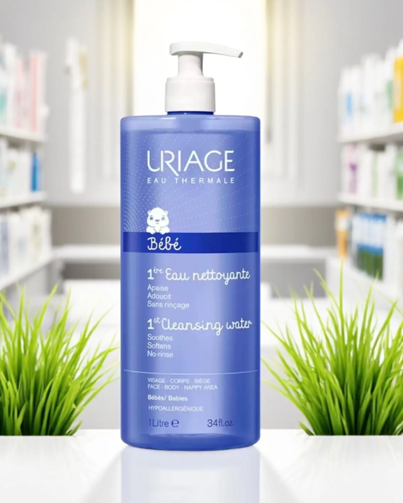 BÉBÉ 1ÈRE EAU NETTOYANTE 1 L