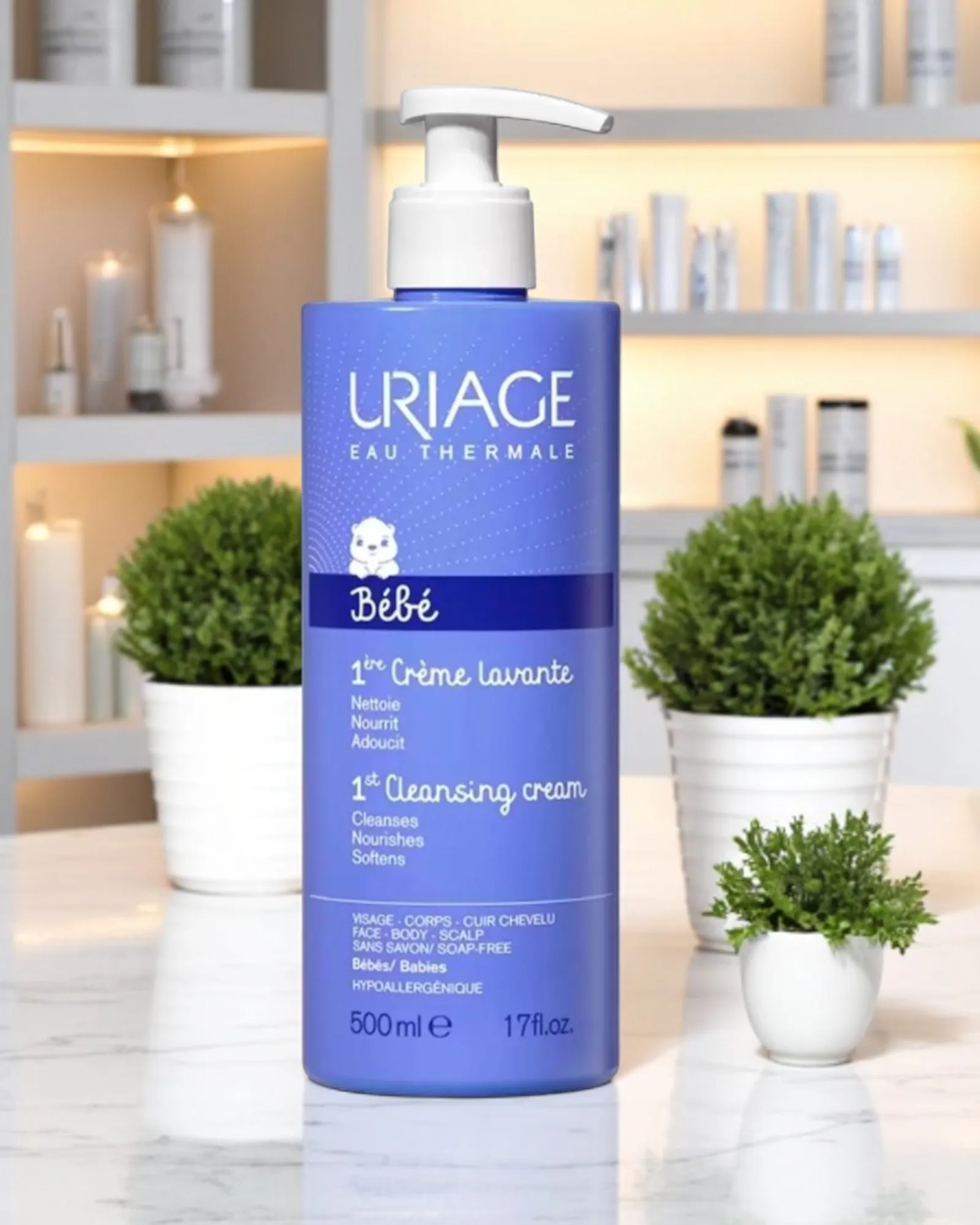 BÉBÉ 1ÈRE CRÈME LAVANTE 500ML NOUVEAU