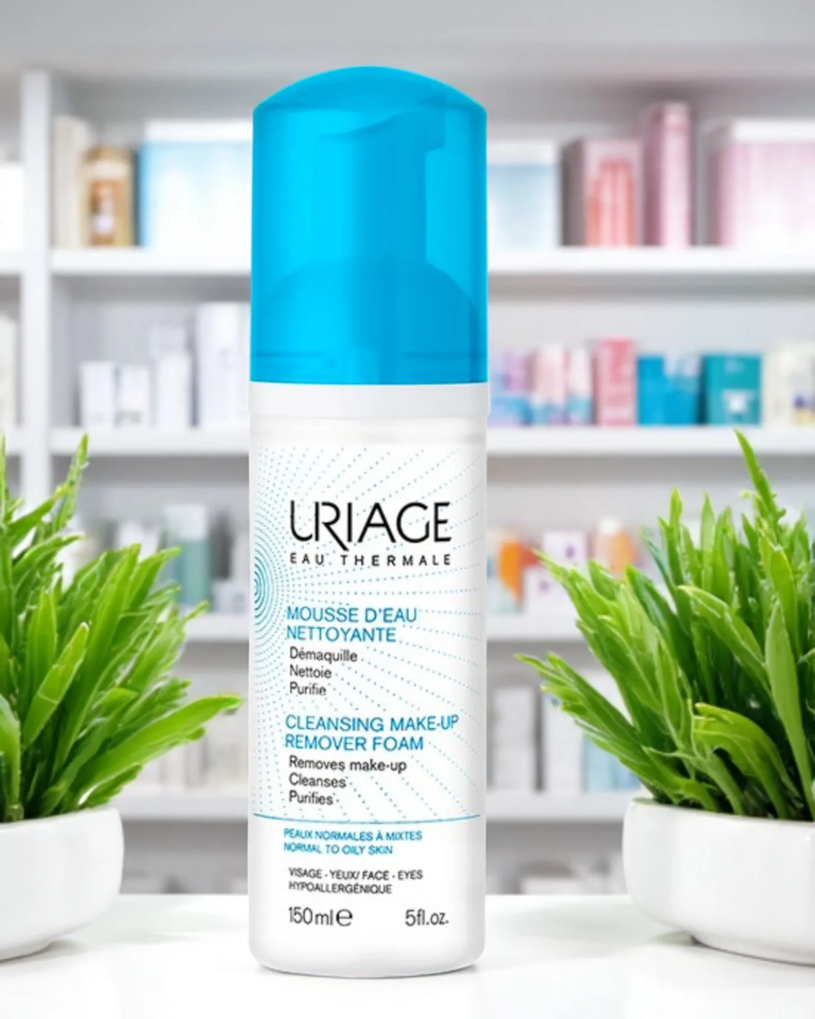 MOUSSE D'EAU NETTOYANTE 150 ML NOUVEAU
