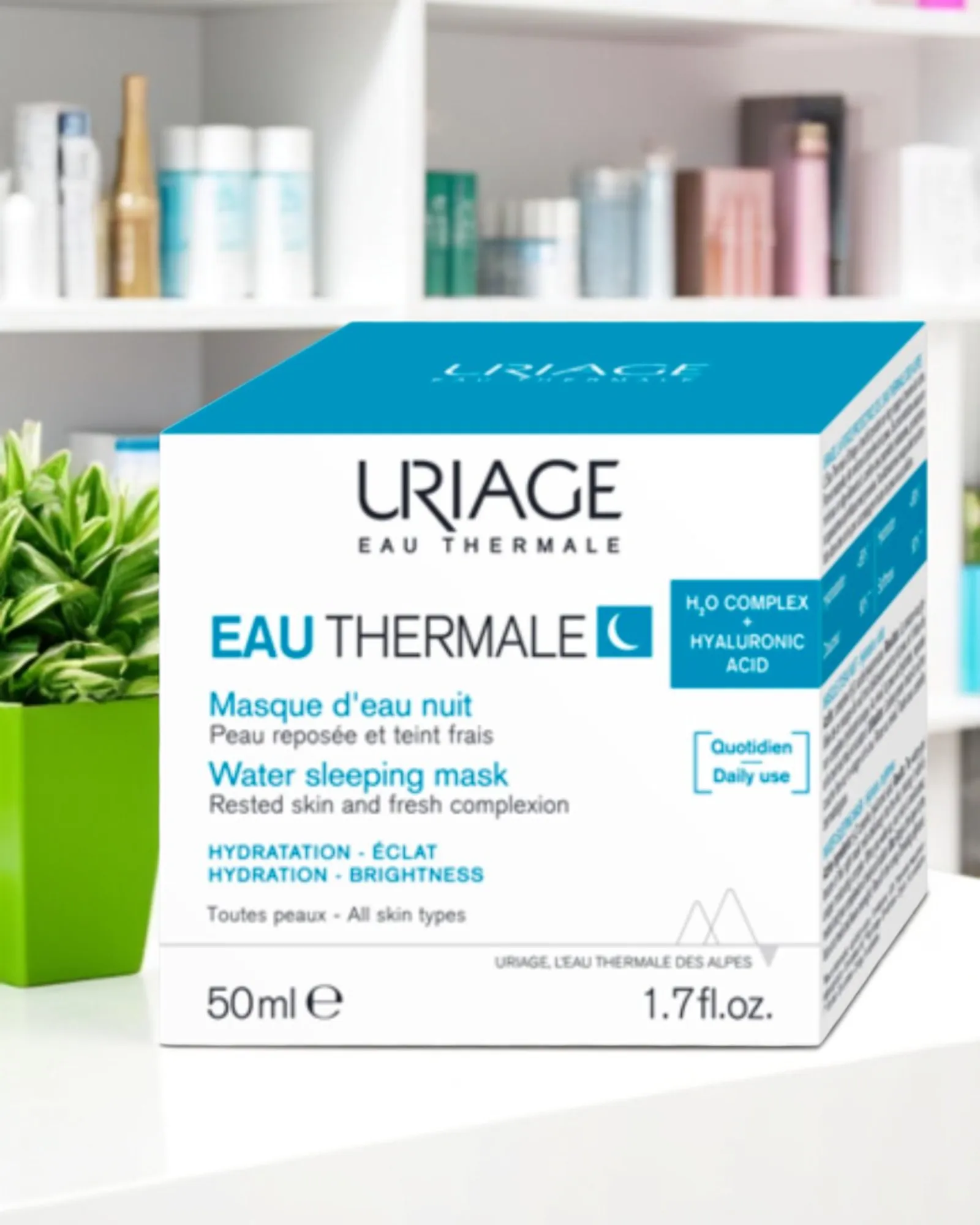 EAU THERMALE MASQUE D EAU NUIT 50 ML