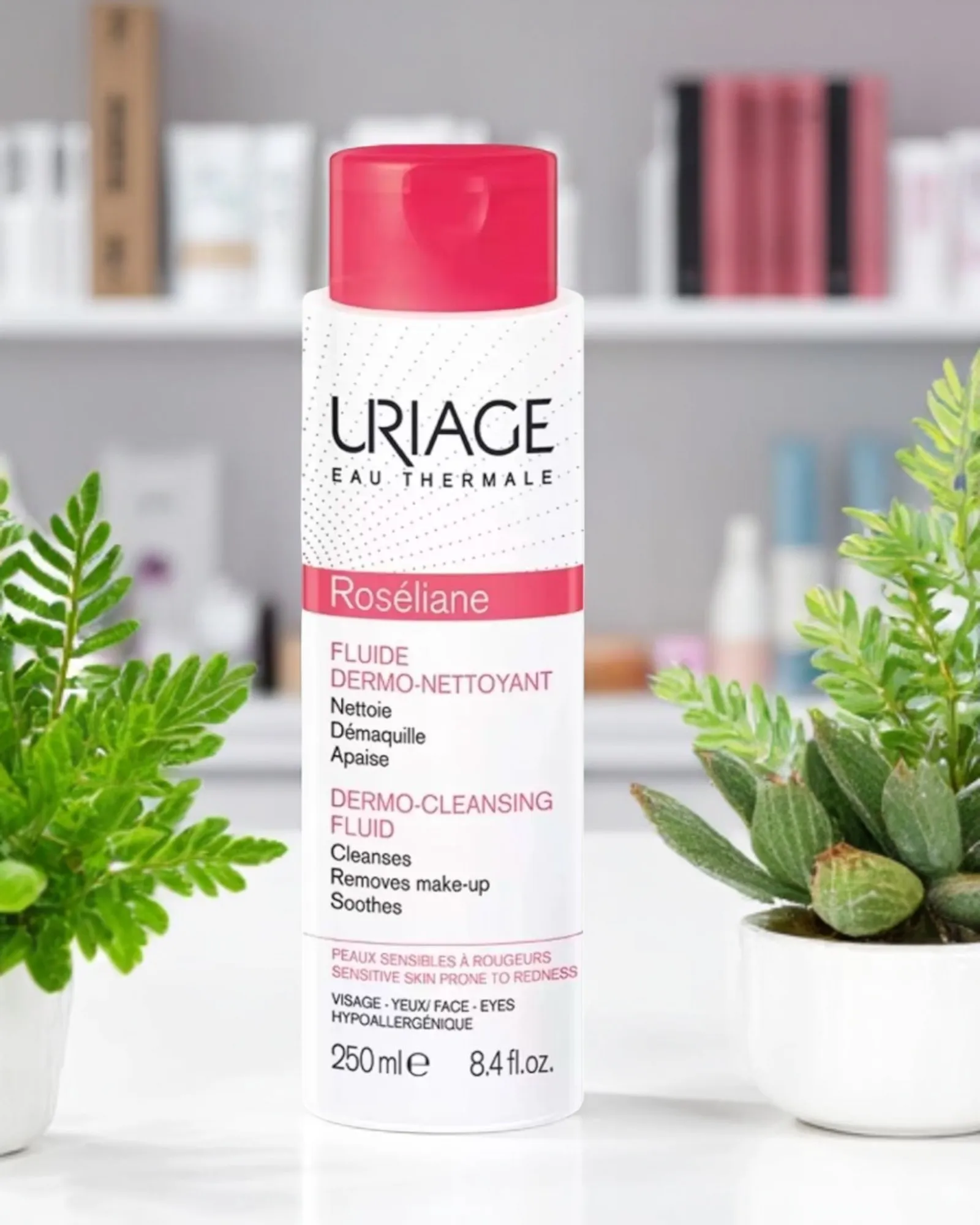 ROSELIANE FLUIDE DERMO-NETTOYANT 250 ML