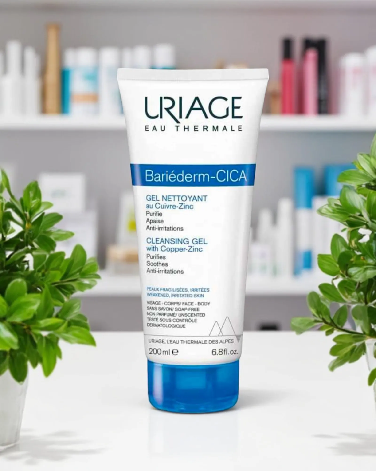 BARIÉDERM CICA GEL NETTOYANT 200 ML
