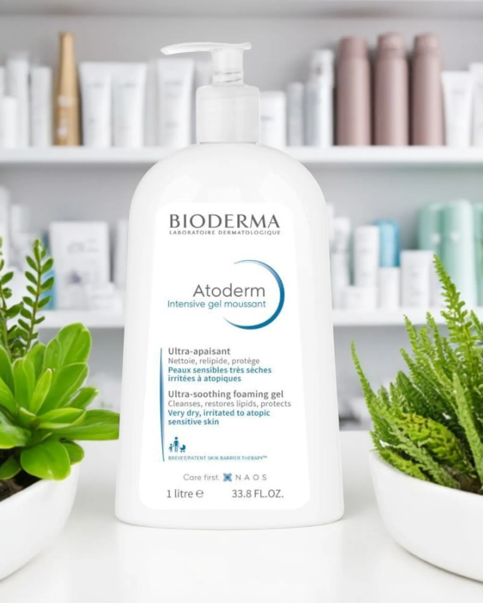 ATODERM INTENSIVE GEL MOUSSANT 1 LITRE