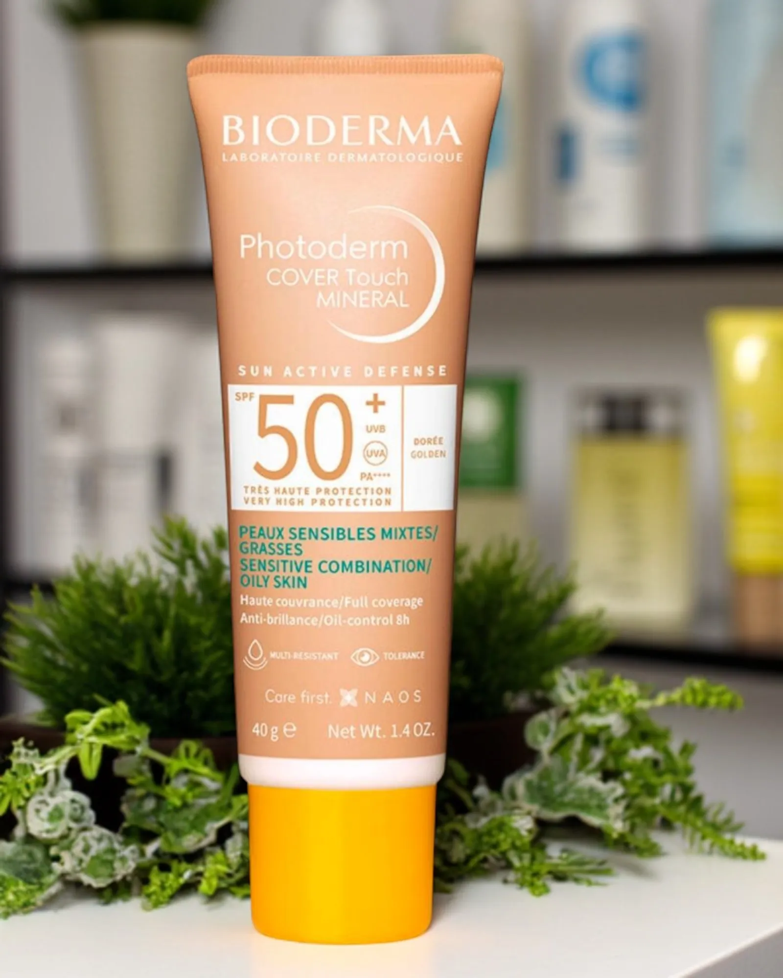 PHOTODERM COVER TOUCH SPF50+ DORÉ 40 ML NOUVEAU