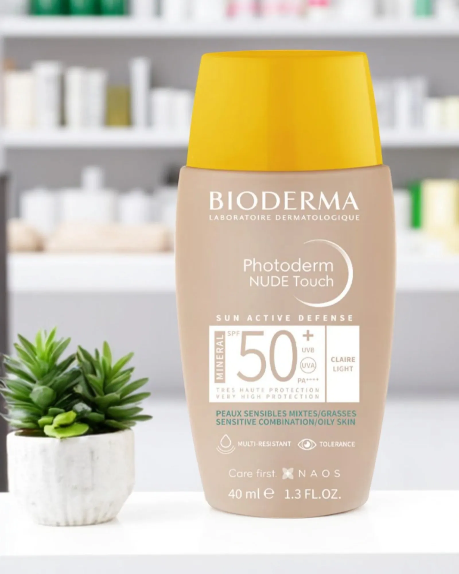 PHOTODERM NUDE TOUCH SPF50+ CLAIRE 40 ML NOUVEAU