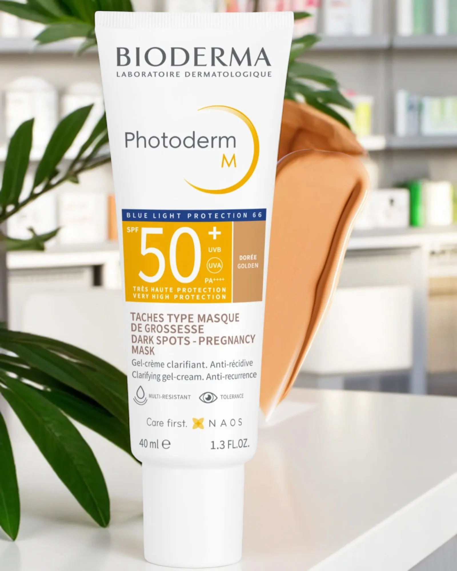 PHOTODERM M SPF50+ DORÉ 40 ML NOUVEAU