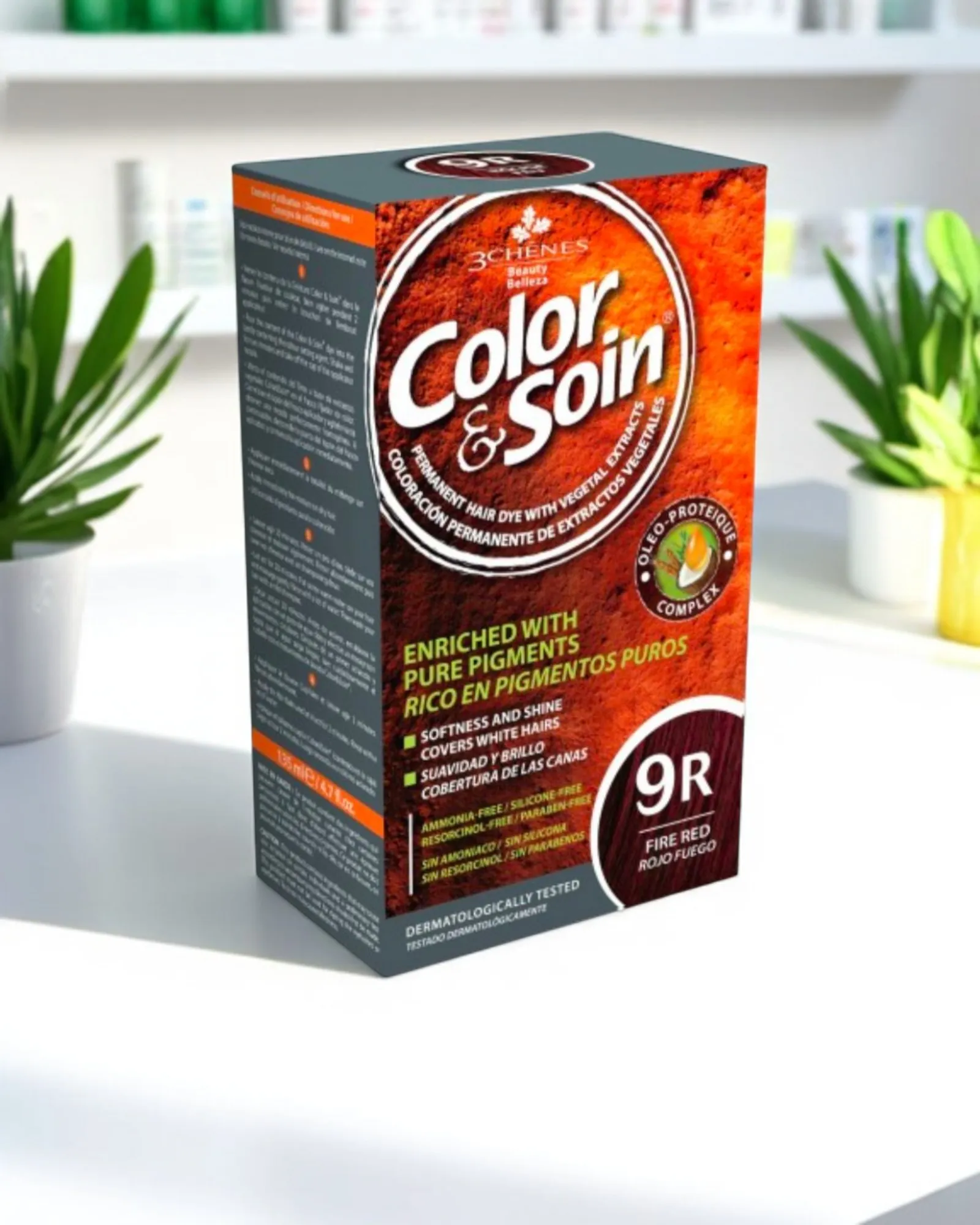 COLOR&SOIN ROUGE FEU 9R