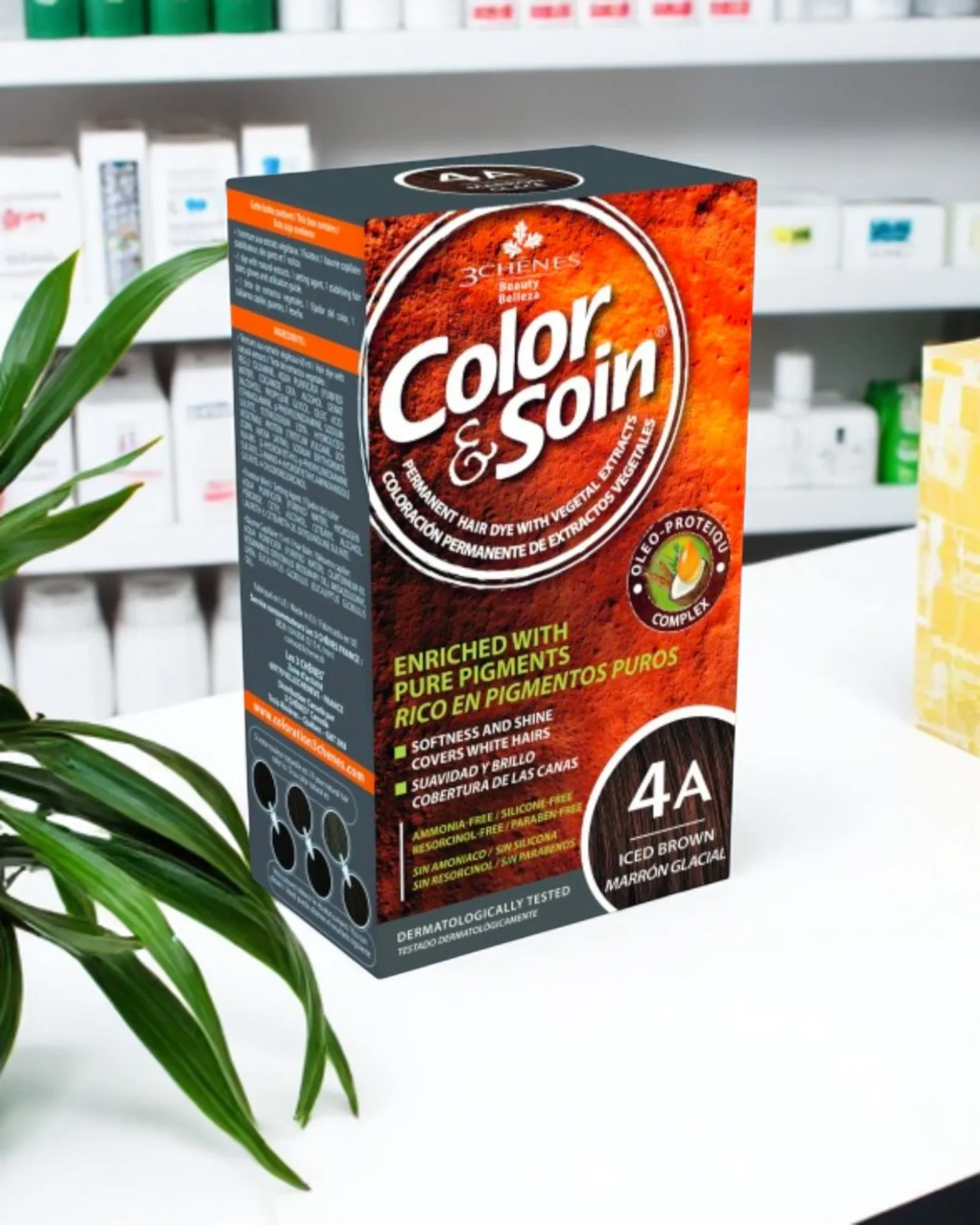 COLOR&SOIN MARRON GLACÉ 4A