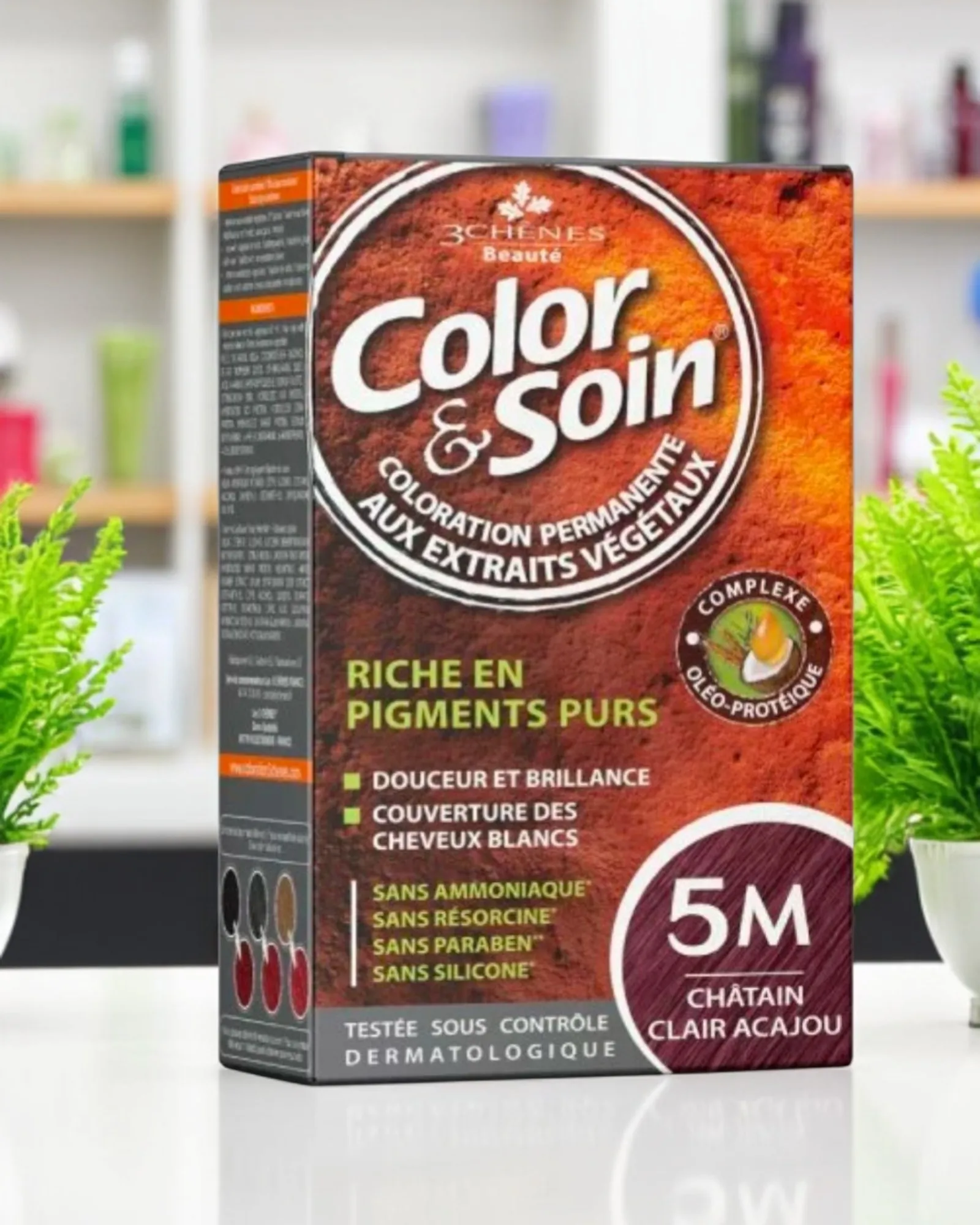 COLOR&SOIN CHÂTAIN CLAIR ACAJOU 5M