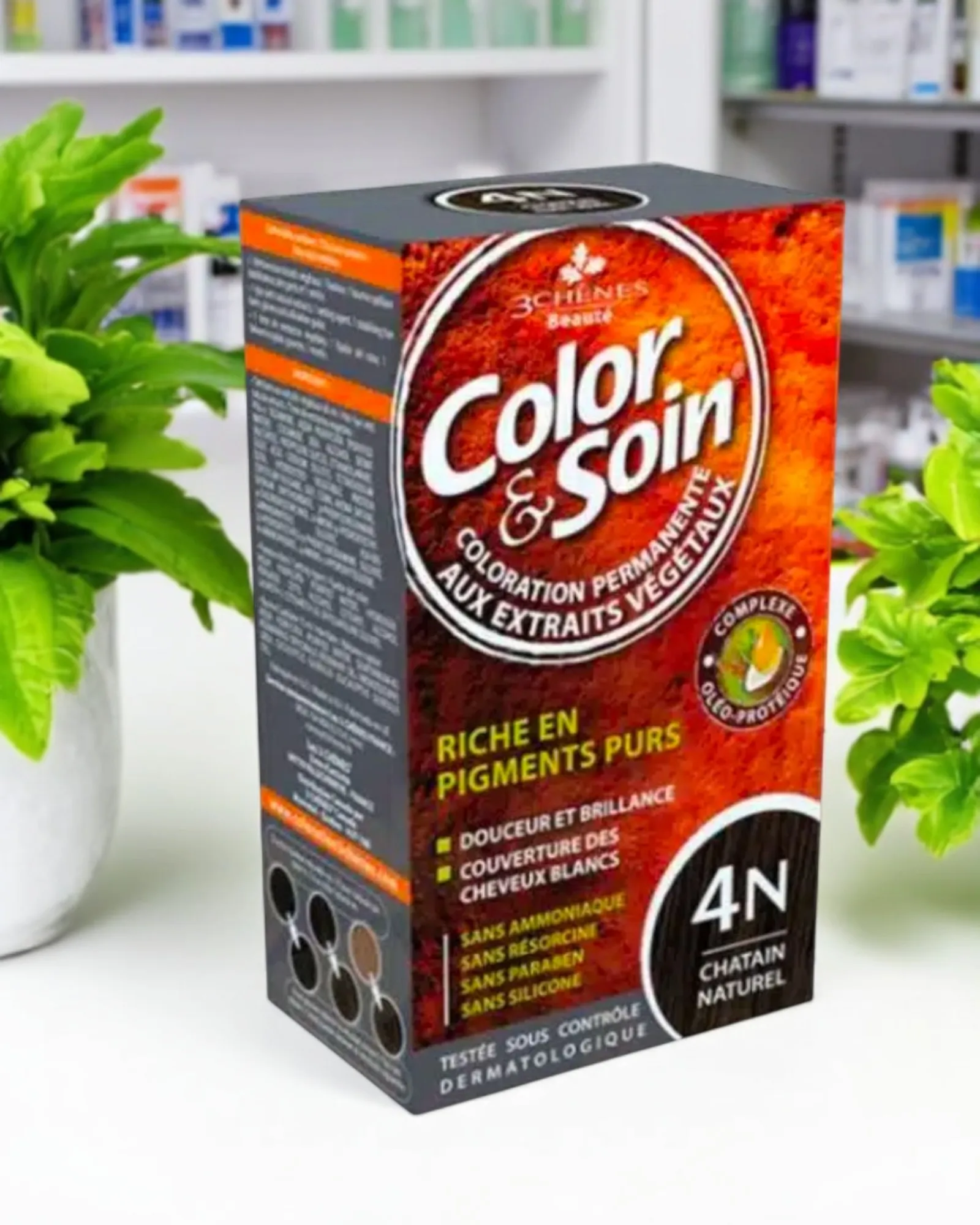 COLOR&SOIN CHÂTAIN NATUREL 4N